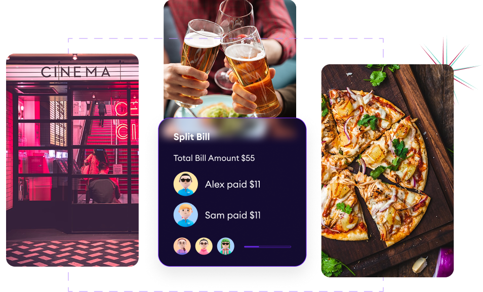 Split bills with your friends