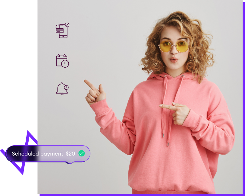 Never miss a payment again